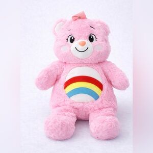 Care Bears Plush Backpack – Pink Rainbow Bear Stuffed Animal Bag